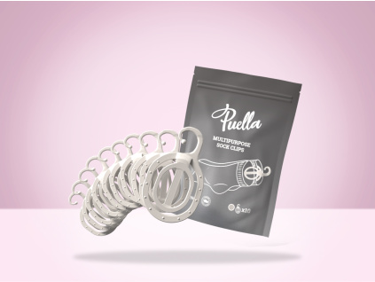 Multifunkční párovače ponožek, šedé, 10 ks