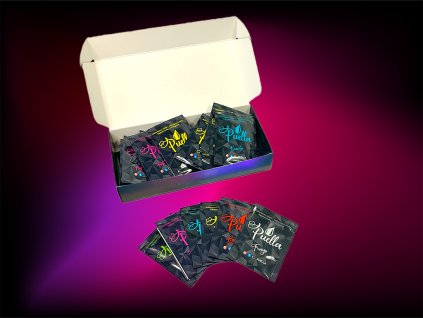 Velký set vzorků Puella parfémů na praní – 5 x zkušební set parfémů na praní