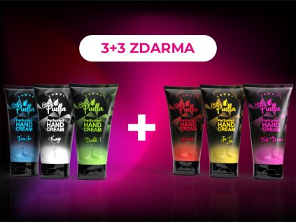 Výhodný set krémov na ruky 3 + 3 ZADARMO