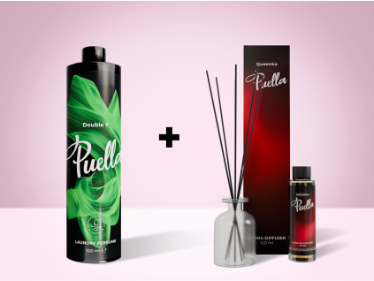 Výhodný set: Parfém na 100 praní + 100 ml vonný difuzér POUZE ZA 75 KČ