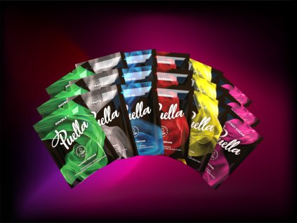 Sada vzorků parfémů na praní Puella, 18 ks