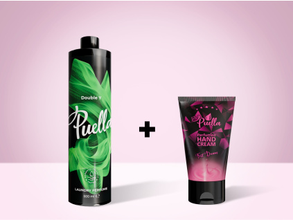 Výhodný set: parfém na 100 praní + krém na ruce