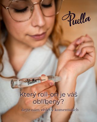 💕 Puella roll-on je praktický, elegantní a stále stejně intenzivní. 🥰 ✔️ Ideální na cesty, do kabelky nebo sportovní...