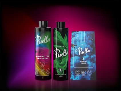 produktova fotka parfum, gel, karty 3ks Camera 2