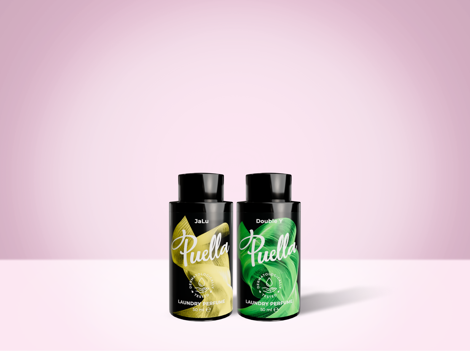 Zestaw prezentowy wybranych perfum do prania Puella, 2 x 50 ml
