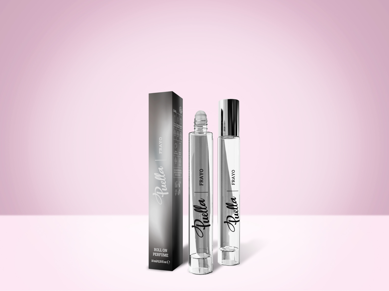 Frayo roll-on perfum – Świeży, bursztynowy zapach | PUELLA