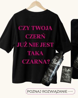 Żel do czarnych tkanin Puella. 🖤 Chroni ciemne odcienie przed blaknięciem i sprawia, że Twoje ubrania pozostają głęboko...