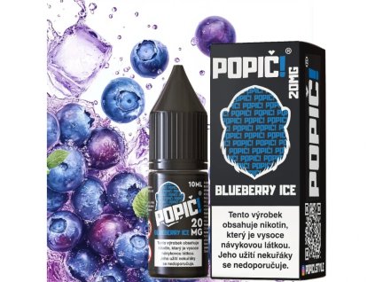 POPIČ! Blueberry ICE - borůvkový ICE e-liquid