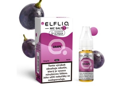 elfliq grape 10mg  10 ml | Nikotinová sůl