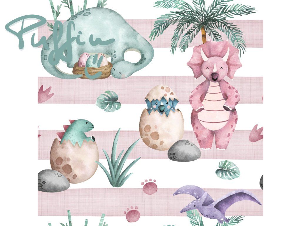 GirlyDinoPinkStripeEtsyFINAL