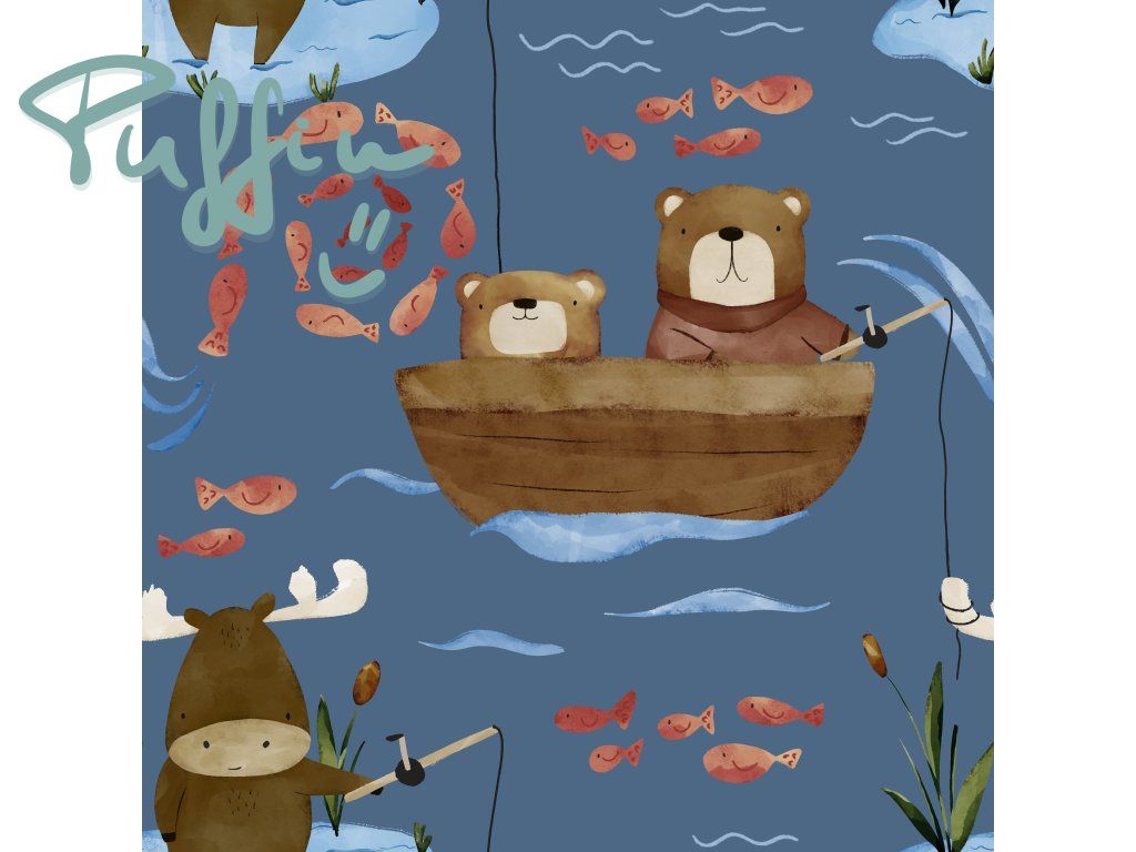 FishingWoodland Blue
