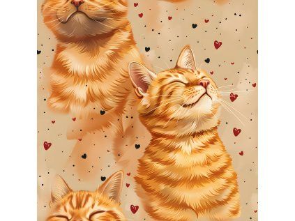 Cats Seamless Pattern