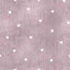 Denim hearts lila 20x20