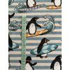 Bavlněný úplet "Puffin" 210g - Cool surfer