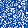 Blue and White Floral 1
