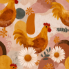 313 Roosters and Daisies