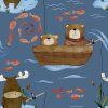 FishingWoodland Blue