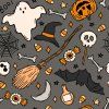 LoveHalloweenDarkGreyBGRaspberryPatternCo 04 04