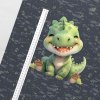 ft panel baby dinosaur green size