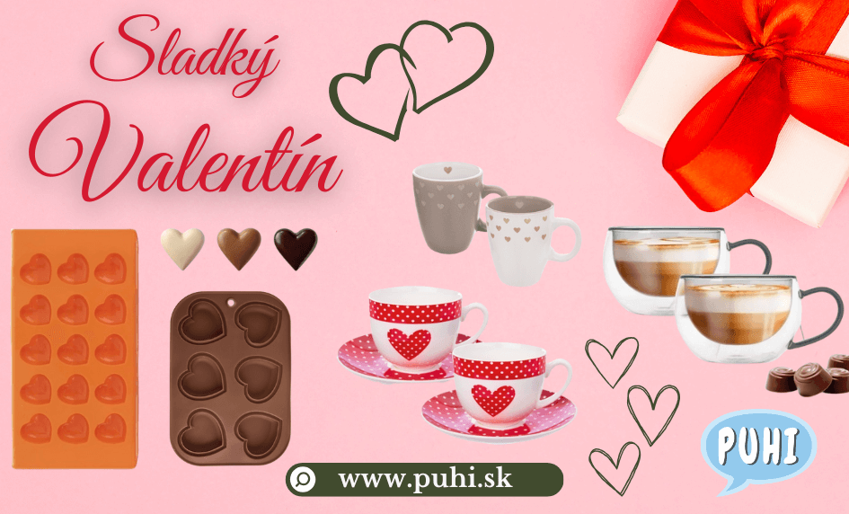 Tipy na Valentínske darčeky pre ženu a mužov | Puhi.sk
