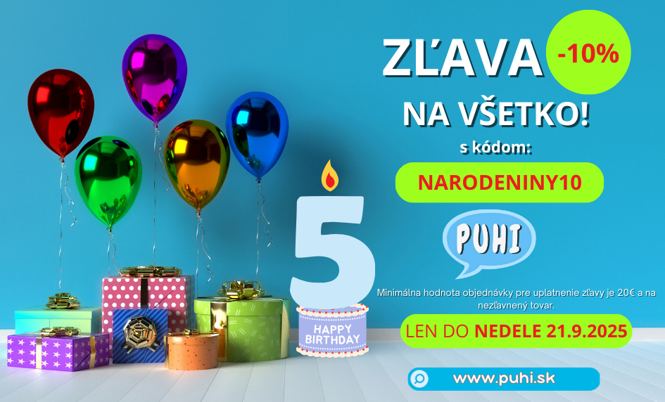 Zľava -10% na všetko pri nákupe nad 20€