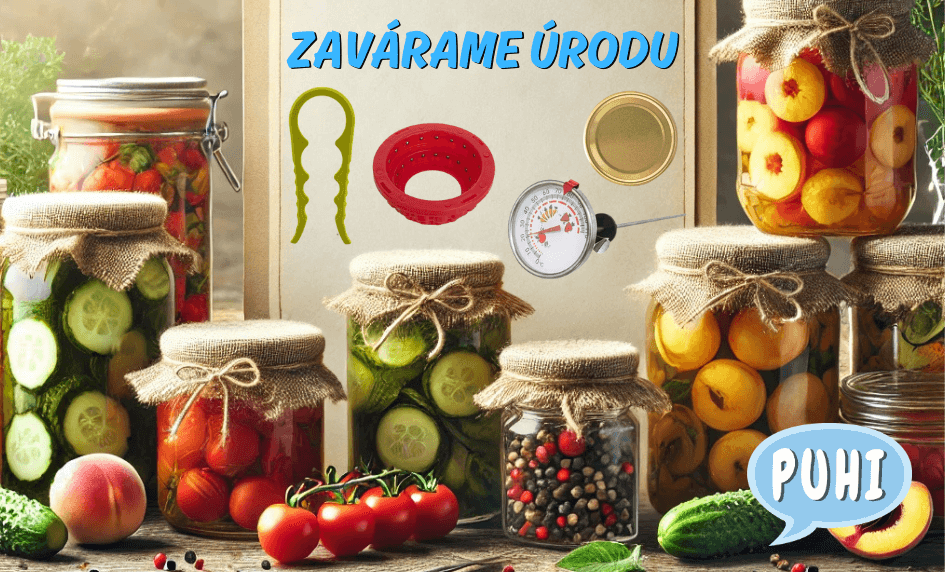 Zaváranie a pomôcky k zaváracej sezóne - Puhi.sk