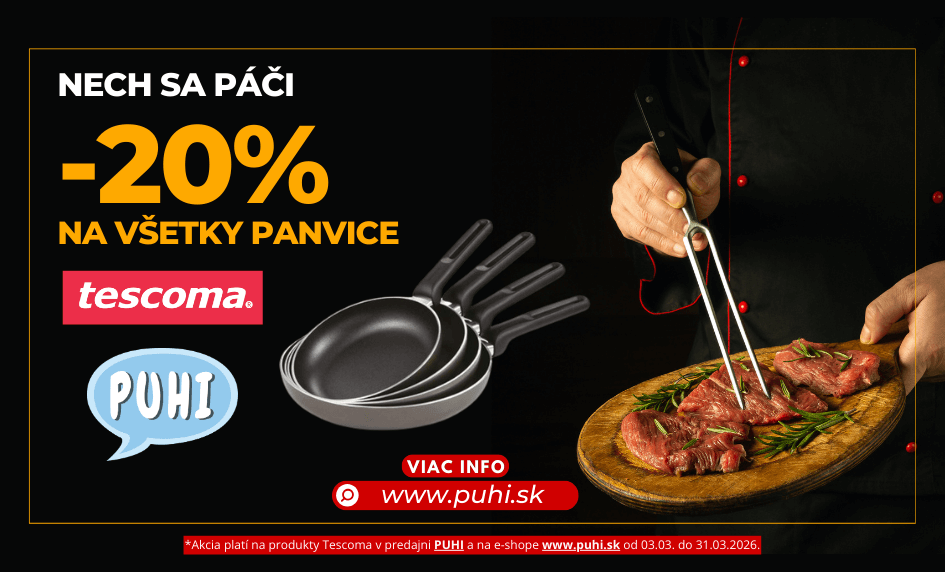 Panvice Tescoma -20 percent akcia