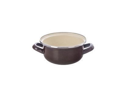 Orion Kastról smaltovaný BROWN Lem 1 l