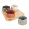 4088 2 orion servirovacie misky 4 ks na bambusovej tacke