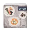 Orion Jedálenská súprava LUNA 18 ks hranatá