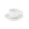 Orion Hrnček s podšálkou MONA 0,08 l 2 ks biela