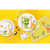 Orion Jedálenská detská súprava porcelánová ŽIRAFA 3 ks