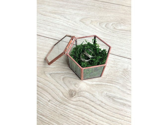 krabicka na pstynky rose gold web 2