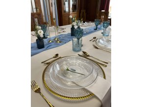příbory zlaté (sada), vyleštěné