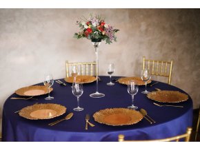 ubrus královsky modrý royal premium kulatý, průměr 300 cm