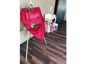 běhoun samet malinový 3,2m