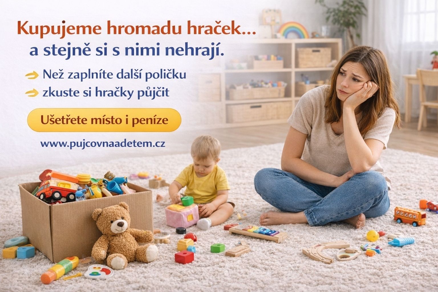 Velké množství hraček