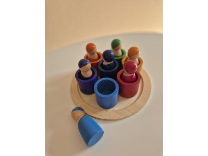 Montessori - třídění barev