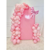 Balónkový fotokoutek - růžový