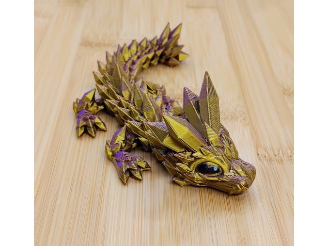 KRYSTALOVÝ DRÁČEK 15 CM