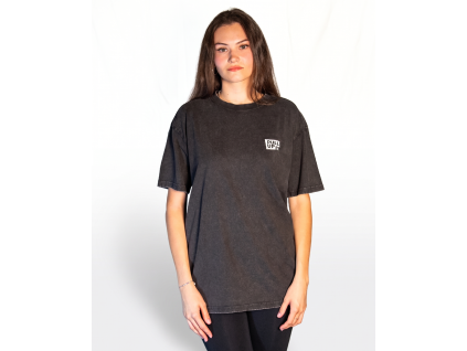 OVERSIZED T-SHIRT WASHED BLACK