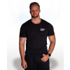 MEN'S STRETCH BACK-PRINT T-SHIRT BLACK