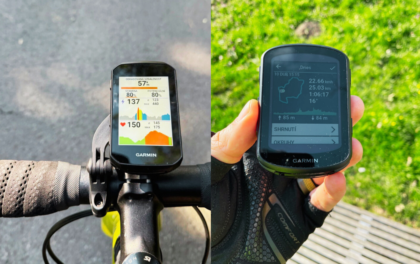 Edge 840 nebo Edge 850? Srovnání dvou oblíbených cyklistických navigací