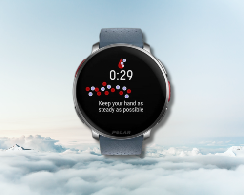 Polar Elixir: technologie snímání biologických funkcí - hladina kyslíku v krvi