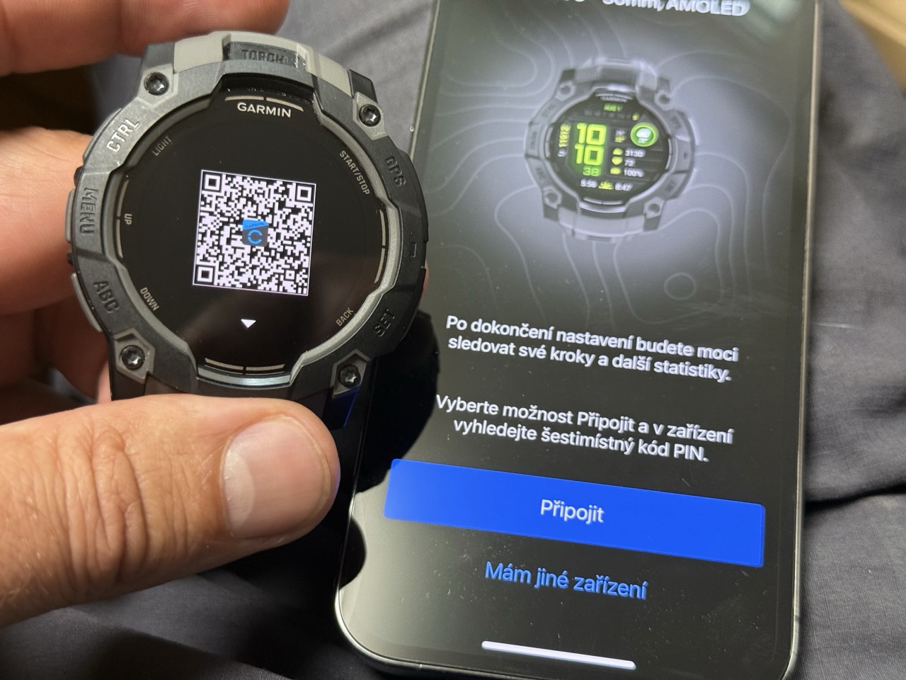 Jak spárovat chytré hodinky Garmin s telefonem