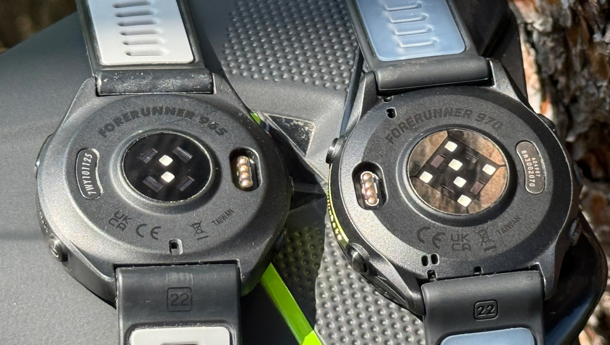 Forerunner 970 jsou vybavené snímačem Elevate 5