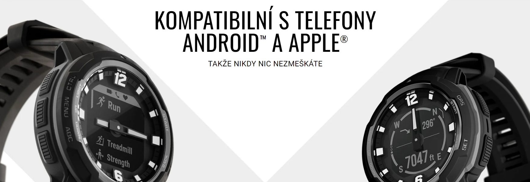 KOMPATIBILNÍ S TELEFONY ANDROID™ A APPLE®