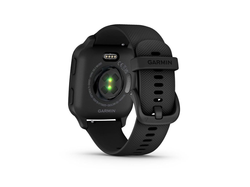 Garmin Venu Sq 2 Music, Slate / Black Band