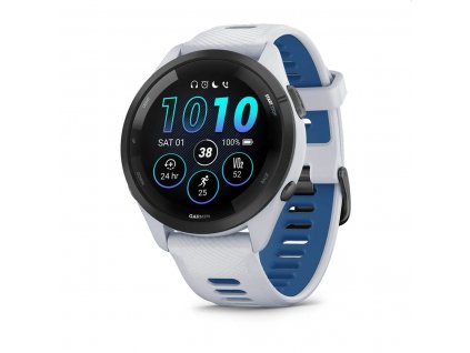 Garmin Forerunner 265  Whitestone / Tidal Blue