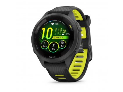 Garmin Forerunner 265s  Black / Amp Yellow